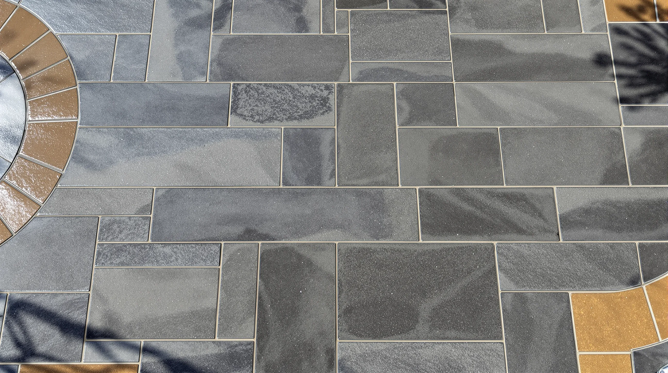 Stamped concrete driveway San Diego